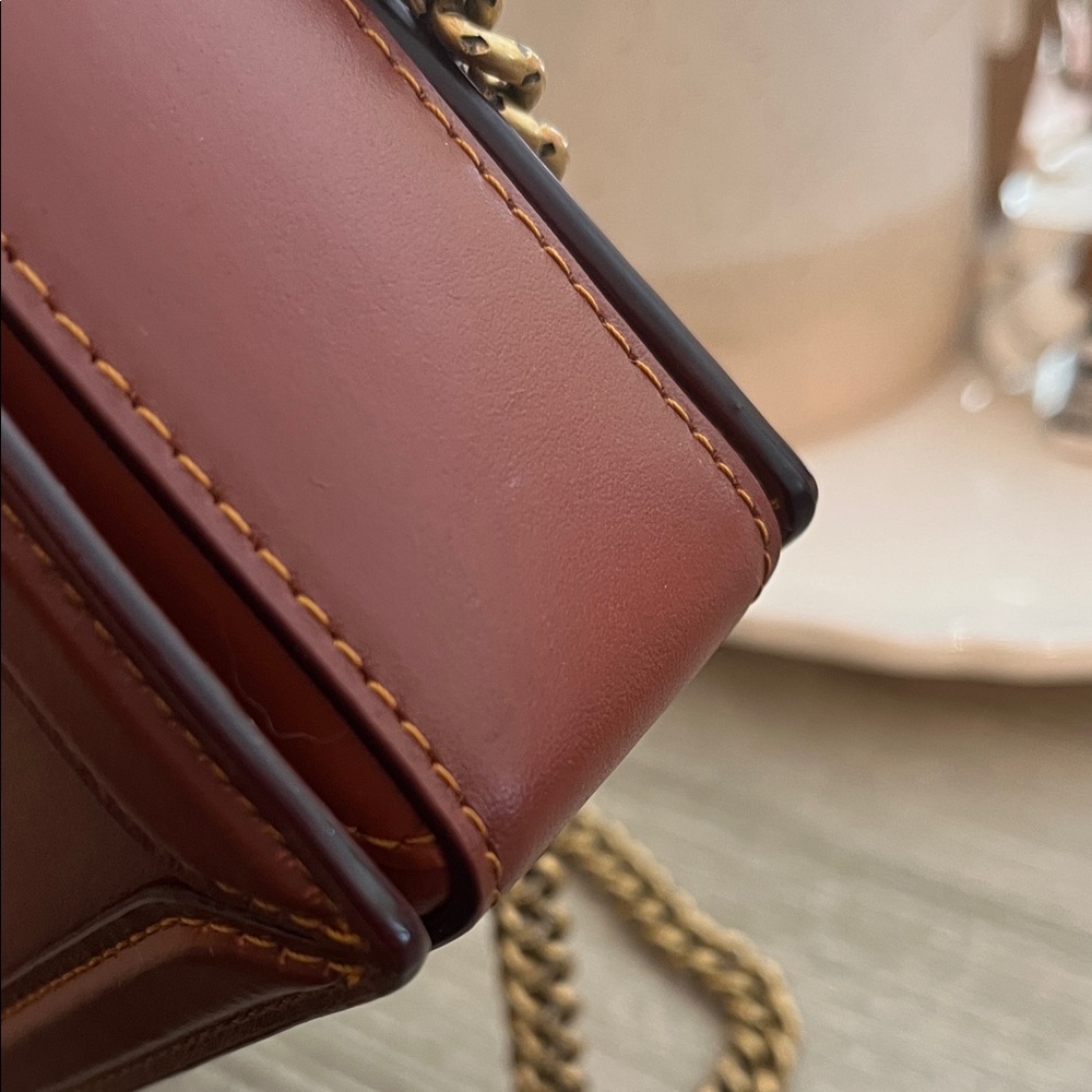 Coach Hutton Brown and Tan shoulder bag - Picture 7 of 16